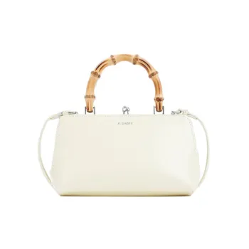 JIL SANDER Goji Calfskin Shoulder Bag, Crossbody Bag, Handbag Mini Women's Yellow