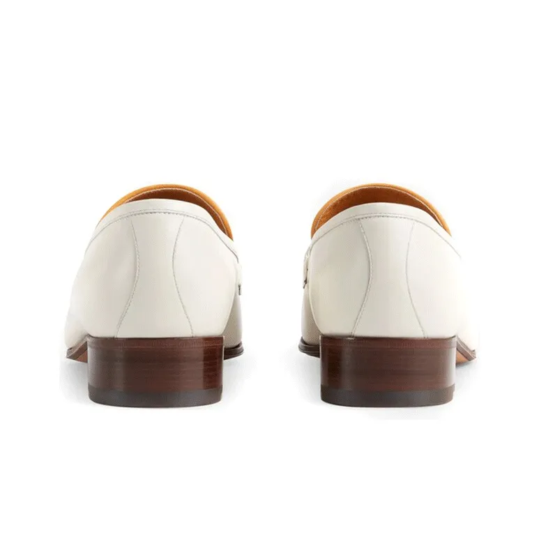 GUCCI Tassel Leather Loafers-3