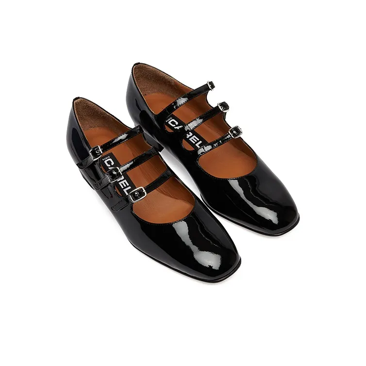 Carel Paris Ariana Leather Mary Jane Shoes-2