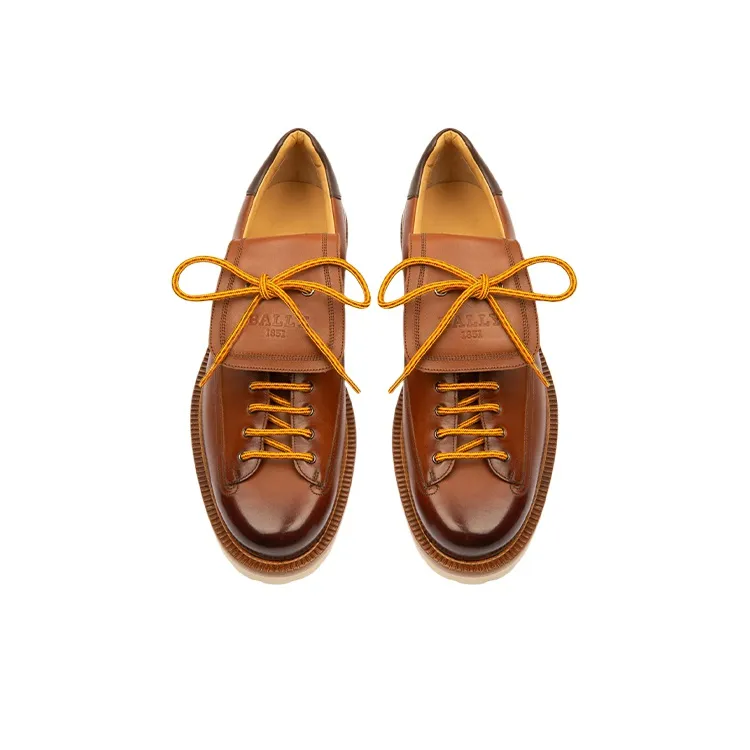 BALLY Norton Derby Shoes Men's Brown-2