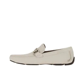 FERRAGAMO GANCINI Men's Casual Shoes Men's White