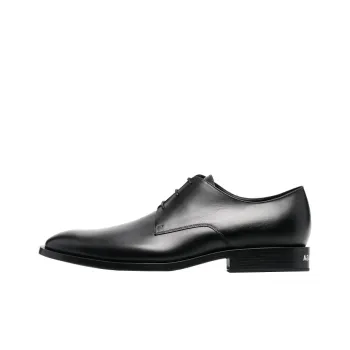 Balenciaga Wallstreet Almond Toe Derby Shoe Black