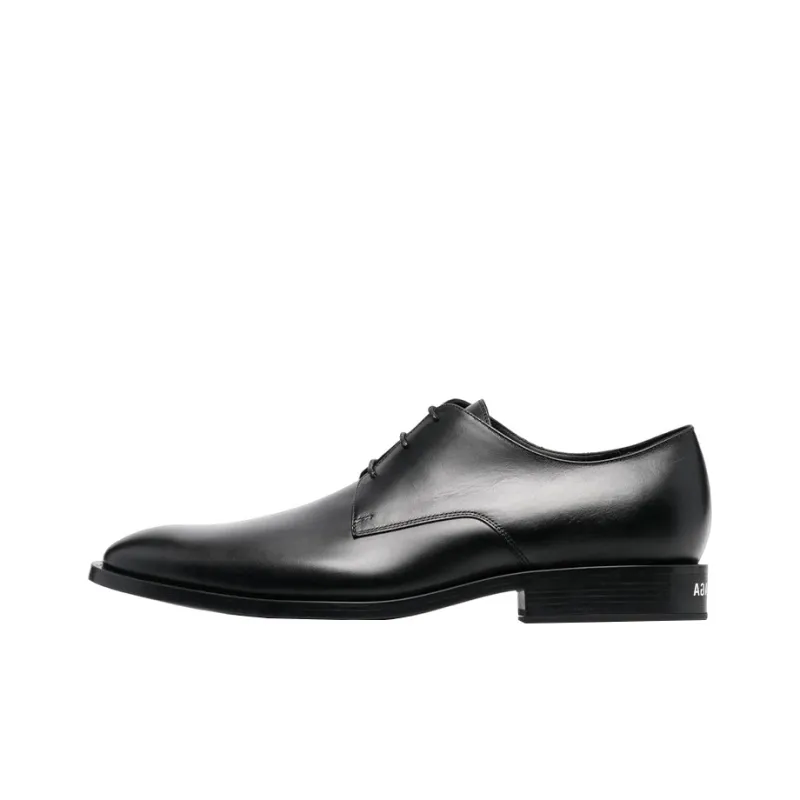 Balenciaga Wallstreet Almond Toe Derby Shoe Black-0
