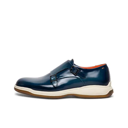 Santoni Double-buckle Monk Shoes