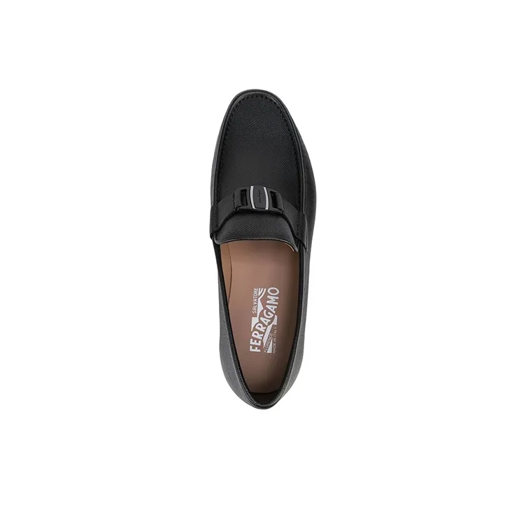 FERRAGAMO GANCINI Men's Casual Shoes Men's Black-4