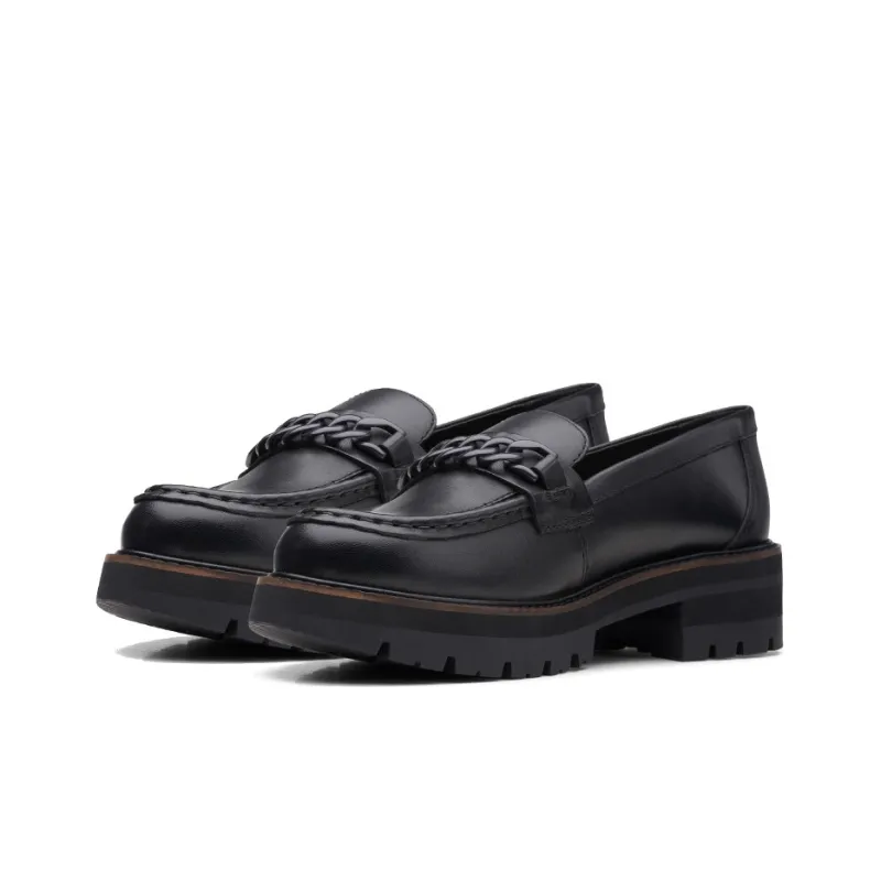 Clarks Loafers Women's Black-1