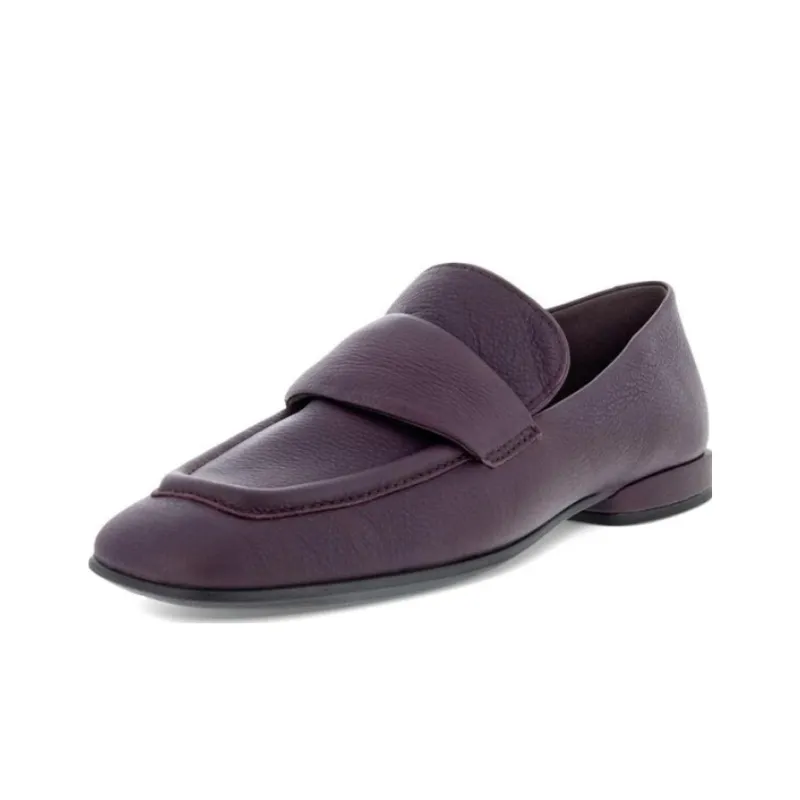 Ecco Loafers Women's Burgundy-1