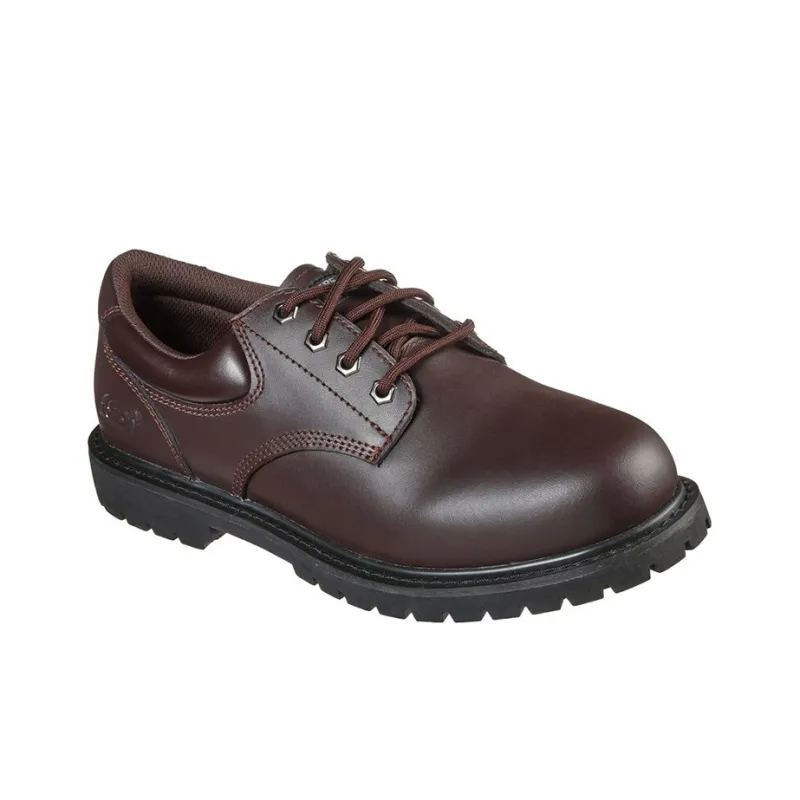 Skechers Work Men's Casual Shoes Men Low-Top Red Brown-2