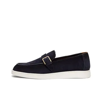 Santoni Buckled Slip On Loafers