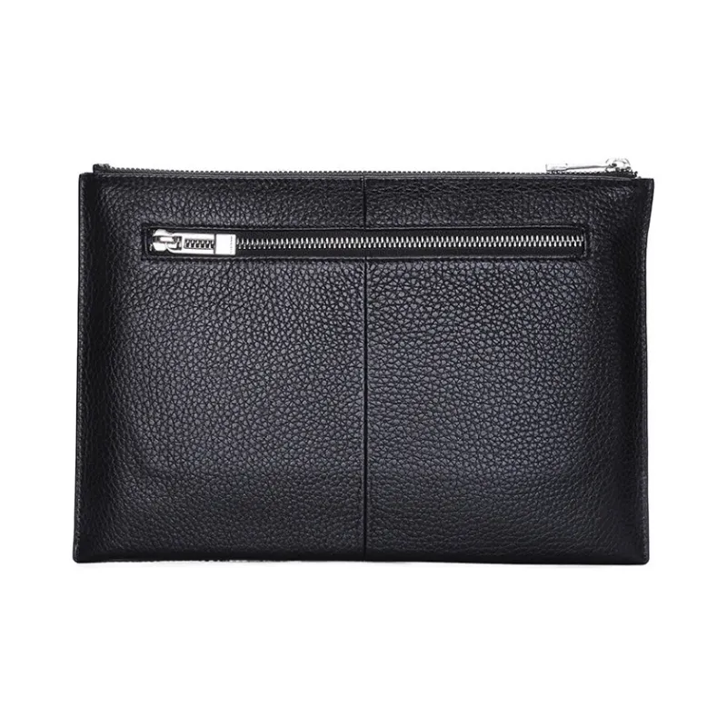 ELLE HOMME Genuine Leather Envelope Bag Clutches Regular Men's Multicolor-2