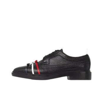 THOM BROWNE Three-bow Longwing Brogues