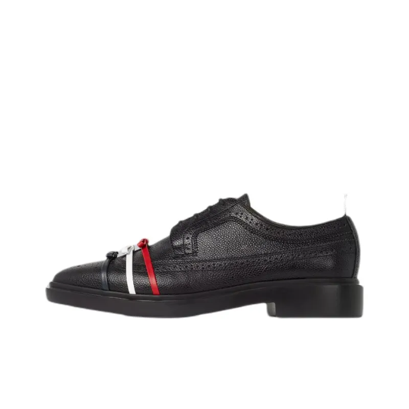 THOM BROWNE Three-bow Longwing Brogues-0