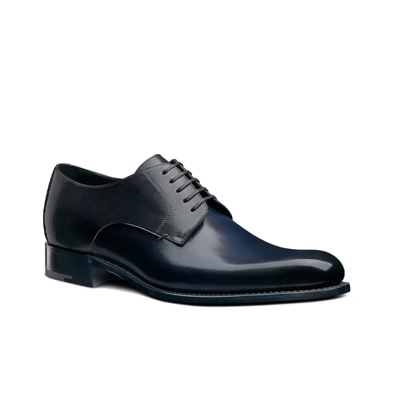 DIOR Dress Shoes Men's Marine Blue-2