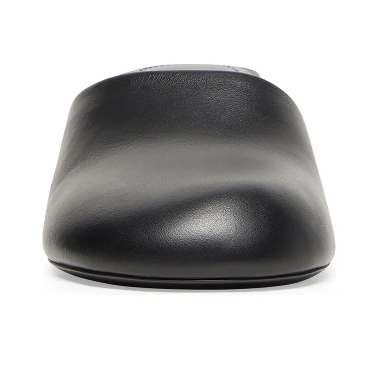 Balenciaga Lady 50mm Mule Blacker Leather Women's-4
