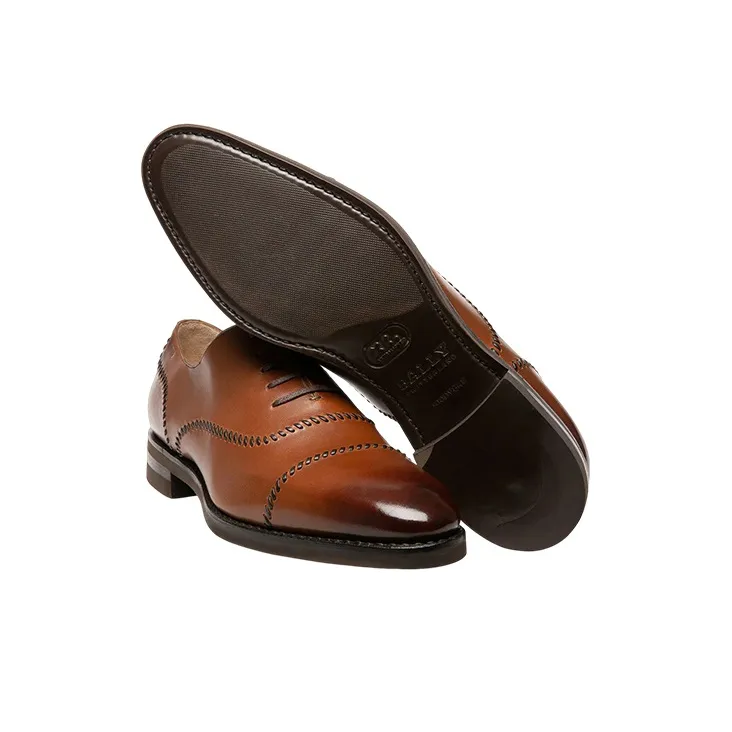 BALLY Scleyr Oxford Shoes Men's Brown-3