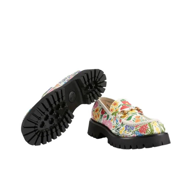 GUCCI Ken Scott Platform Shoes Women's Multicolor-4