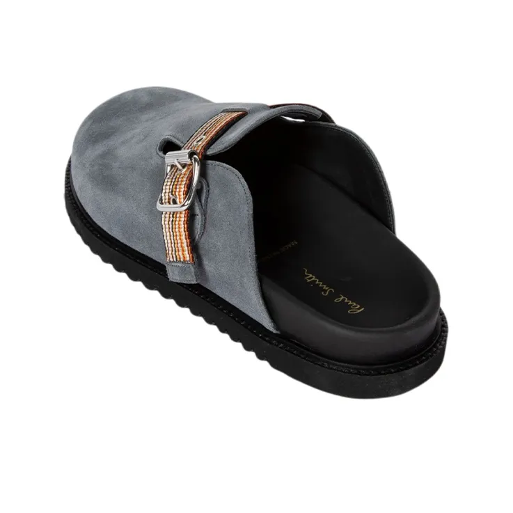 Paul Smith Wrap-toe Slippers Men's Gray-4