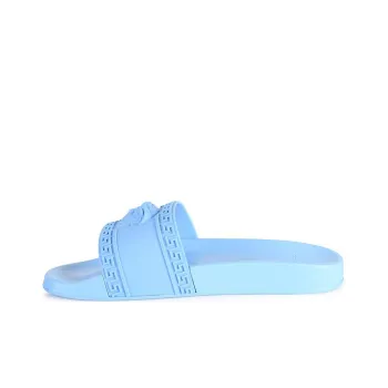 VERSACE PALAZZO Slide Slippers Men's Blue