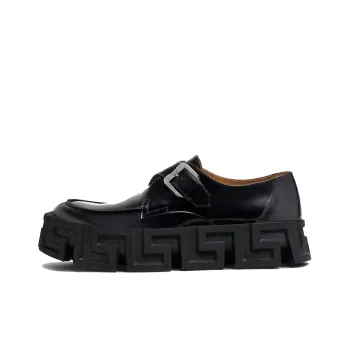 VERSACE Greca Labyrinth Men's Casual Shoes Men's Black