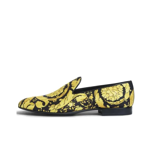 VERSACE Barocco Satin Slippers