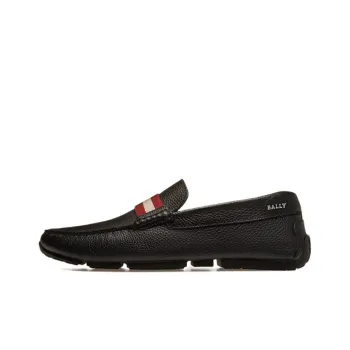 BALLY Pearce Stripe trim Detail Loafers