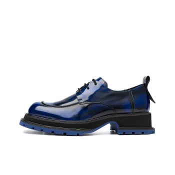 TUATARA T-Roy Pearlescent Phantom Collection Platform Shoes Men's Black Blue