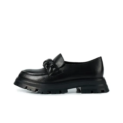 FED Loafers Women's Low-Top Black