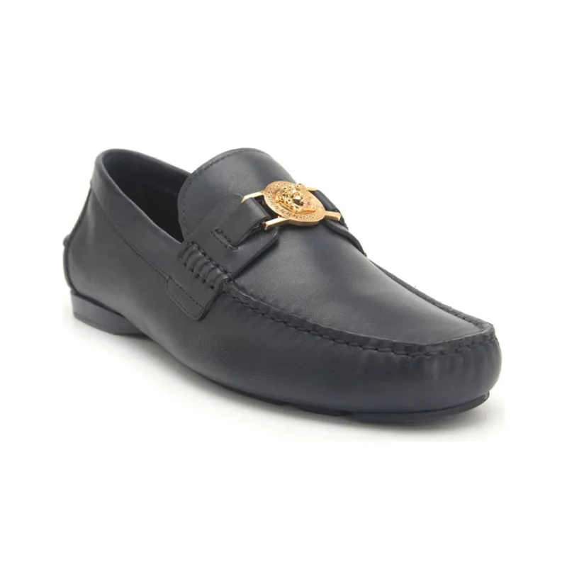 VERSACE Loafers Men's Dark Blue-2