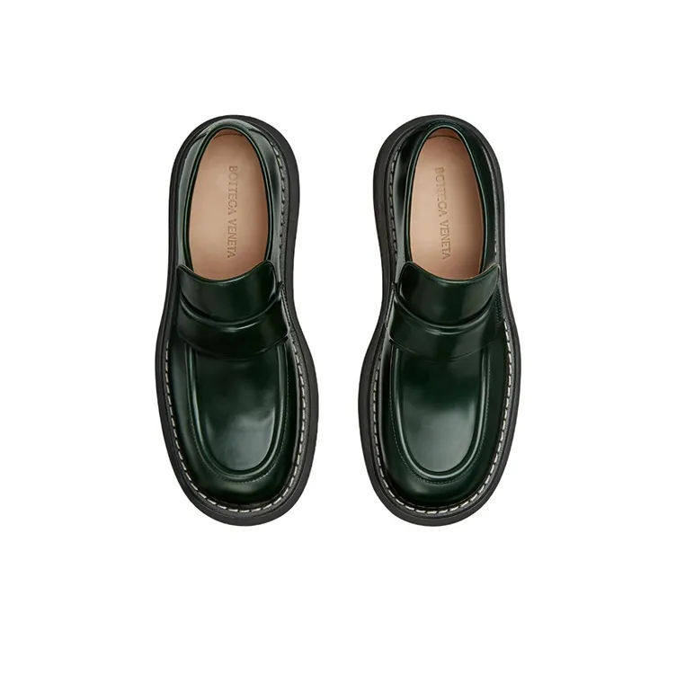 Bottega Veneta Swell Casual Shoes Men's Green-3