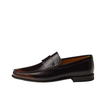 HERMES Duke Loafers Men's Brown