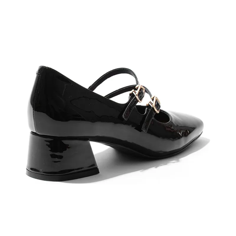 STEVE MADDEN Mary Jane Shoes Women's Black-1
