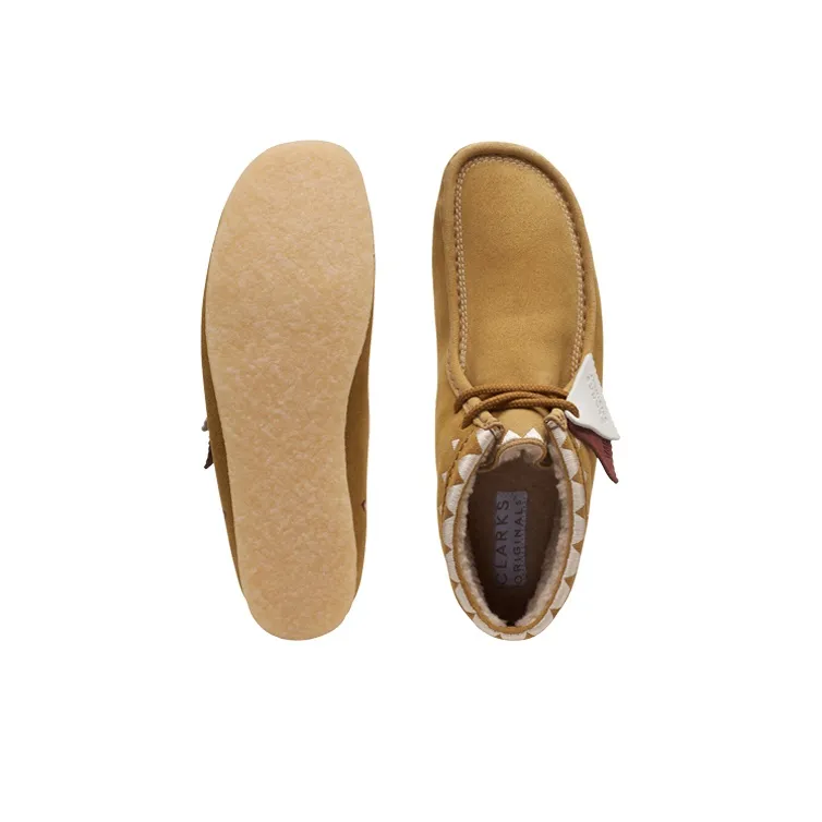 clarks Originals Wallabee Boot Oakmoss-6