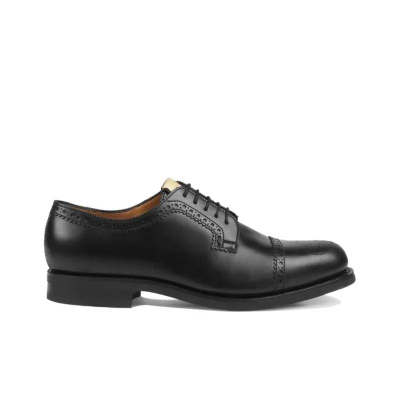 GUCCI Perforated Leather Brogues-1