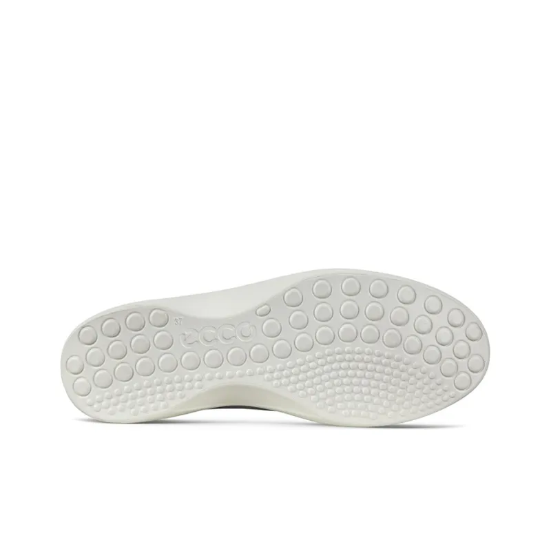 Ecco Soft 7 Low Top Skateboard Shoes Women's Gray-4