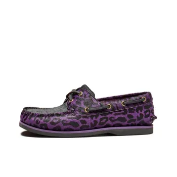 Timberland Classic Boat 2 Eye Wacko Maria Purple Leopard