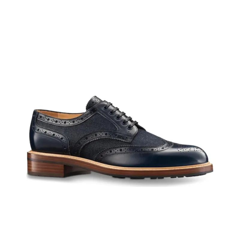 LOUIS VUITTON Voltaire Casual Shoes Men's Black-1