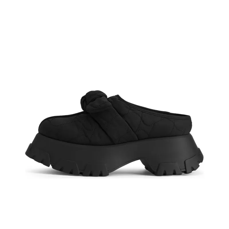 CHARLES&KEITH Casual Slippers Women's Black-2