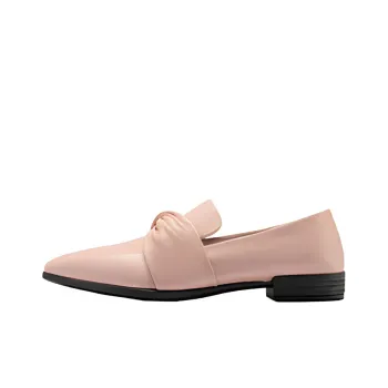 Ecco Flat Casual Single Shoes Women's Tuscany Pink