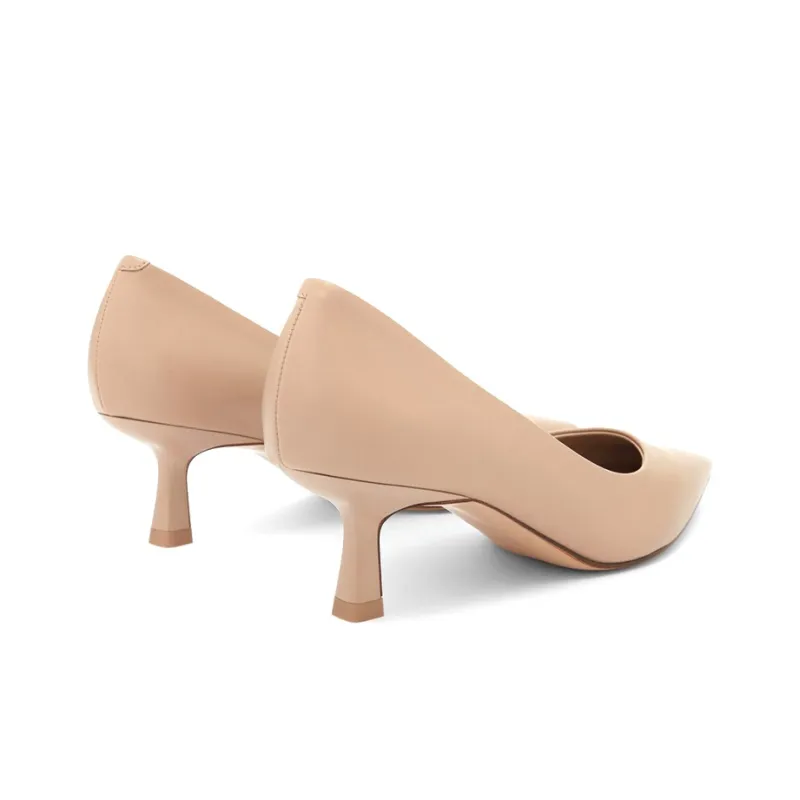 CHARLES&KEITH Mary Jane Shoes Women's Low Top Flesh-2