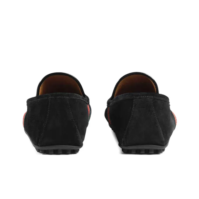 GUCCI Gommino Loafers Men Black-3