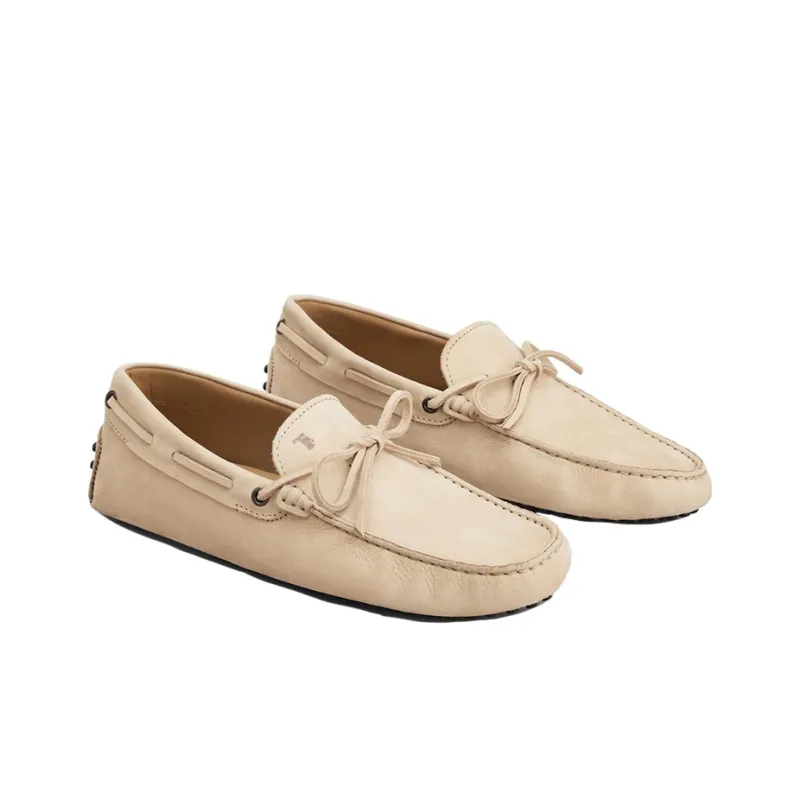 TOD'S Round Toe Slip On Loafers-2