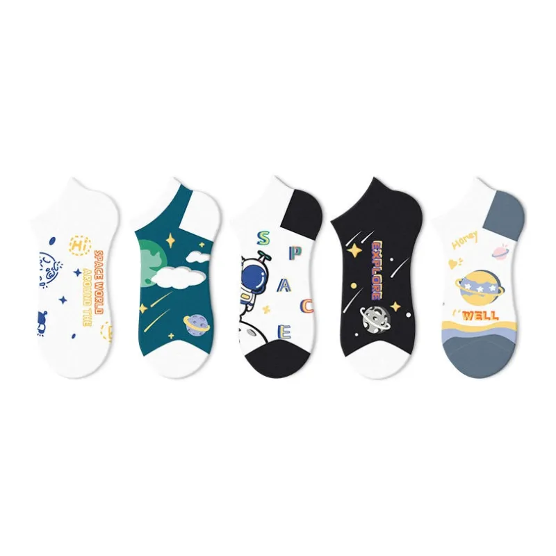 JKN Ankle Socks Unisex 5 Pack Gift Box Set Included-25