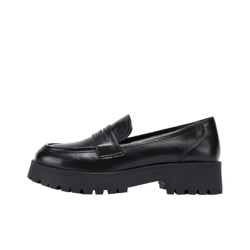 DAPHNE Women's Height Journal Platform Shoes Women's Black Brown
