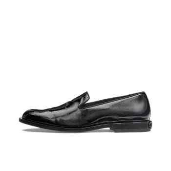 FENDI O'Lock Loafers Men's Black