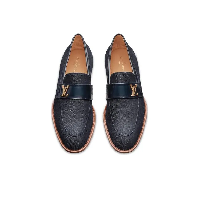 LOUIS VUITTON Saint Germain Casual Shoes Men's Black-2