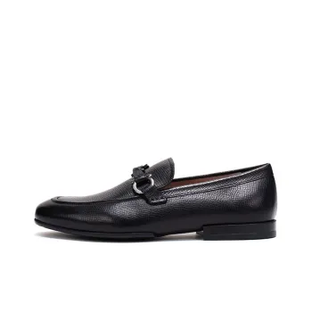 FERRAGAMO Barry Series Dress Shoes Men's Black