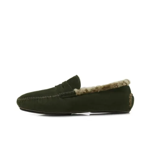 MANOLO BLAHNIK Men's Casual Shoes Men Low-Top Dark Green