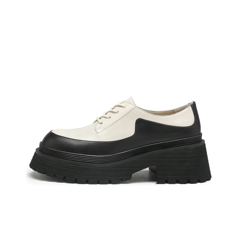 CERRUTI 1881 Platform Shoes Women's Beige Black-0