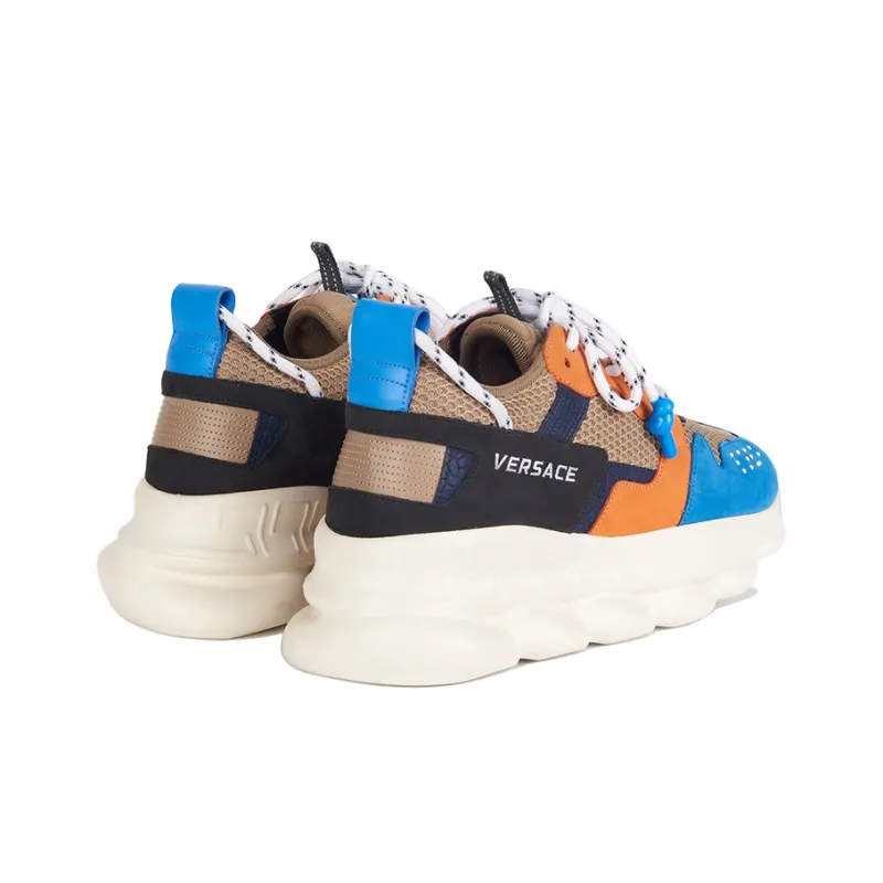 VERSACE Chain Reaction 2 Brown Orange Blue-3