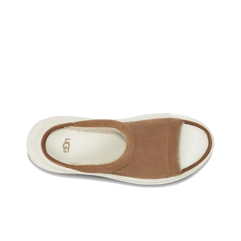 UGG CA805 V2 Rubber Sole Abrasion Resistant Slide Slippers Men's Brown-4